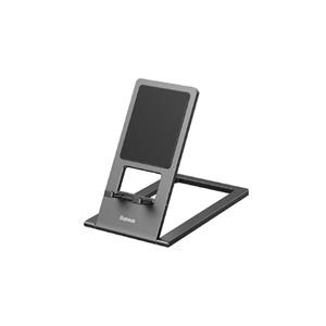 پایه نگهدارنده گوشی موبایل و تبلت باسئوس مدل Foldable Metal Desktop Holder LUKP000013