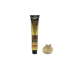 رنگ مو آرتین سری هایلایت شماره 12.3 حجم 100 میلی لیتر رنگ بلوند زیتونی فوق العاده روشن