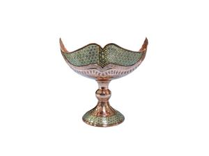 کشکول بغل قلم مس و خاتم طرحدار