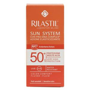 فلوئید ضدآفتاب رنگی SPF50 ریلاستیل به حجم 50 میلی لیتر