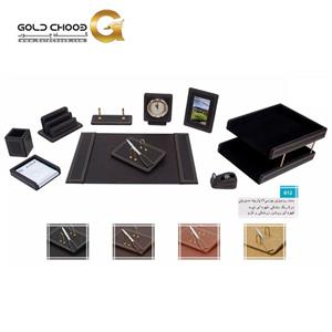 ست رومیزی چرمی مدیریتی 12 پارچه G612