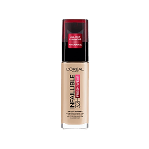 کرم پودر سری Infaillible 24H Matte مدل Golden Beige شماره 24 حجم 30 میلی‌ لیتر لورآل 