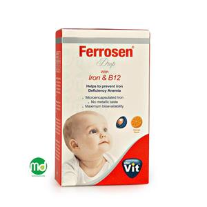 قطره آهن Ferrosen استار ویت برای پیشگیری از کم خونی کودکان