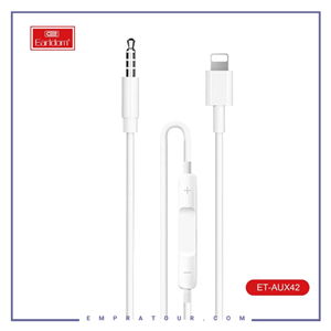 کابل تبدیل لایتنینگ به AUX ارلدام Earldom lighting to 3.5mm AUX Cable ET-AUX42