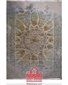 فرش مدرن 1200 شانه کد 2065 طلایی