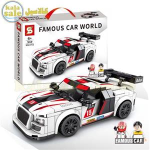 لگو ساختنی اس وای مدل SY Famous Car World 5112