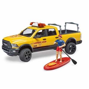 فیگور مرد موج سوار به همراه قایق Bruder Ram Lifeboat, Figure & Surfboard BR02506