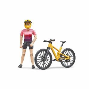 فیگور دوچرخه سوار برودر Bruder Mountain Bike & Cyclist BR63111