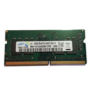 رم لپ تاپ سامسونگ مدل PC4 2400t MHz ظرفیت 16گیگابایت Samsung 16GB PC4-2400T SoDimm Notebook RAM                               Memory Module M471A2K43CB1-CRC