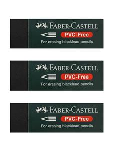 پاک کن فابر کاستل PVC-Free بزرگ بسته 3 عددی