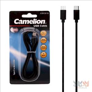 کابل شارژ TYPE-C به MICRO USB برند Camelion مدل CDC019