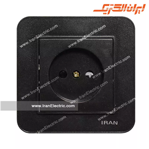 پریز برق ساده ارس مشکی