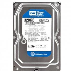 هارد اینترنال استوک 320 گیگ وسترن دیجیتال WD-BLUE