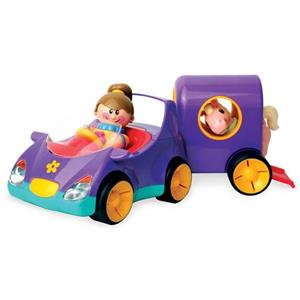 اسباب بازی ماشین یدک کش دختر تولو tolo مدل 89911