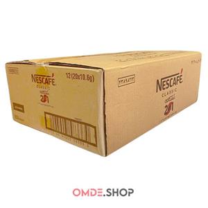 کافی میکس نسکافه رژیمی بدون قند 2در1 عمده 12 بسته 20 عددی