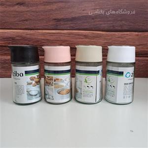 شکر پاش شیشه ای مدل لیموناد زیباسازان