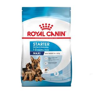 غذای خشک سگ رویال کنین مدل starter maxiوزن 4کیلوگرم