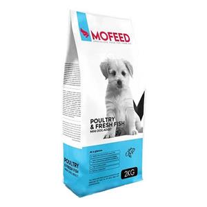 غذای سگ بالغ نژاد کوچک با مرغ و ماهی مفید – MoFeed Poultry Fish