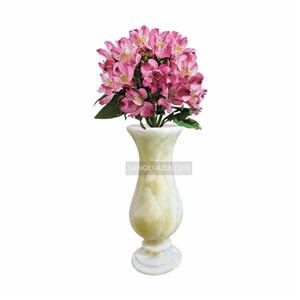 گلدان سنگی دکوری طرح مرمر