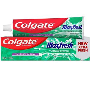 خمیر دندان کلگیت سری Max Fresh مدل Cooling Crystals حجم 100 میلی لیتر
