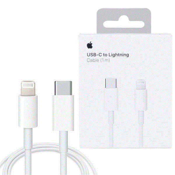 کابل تبدیل USB-C به لایتینیگ اپل به طول 1 متر