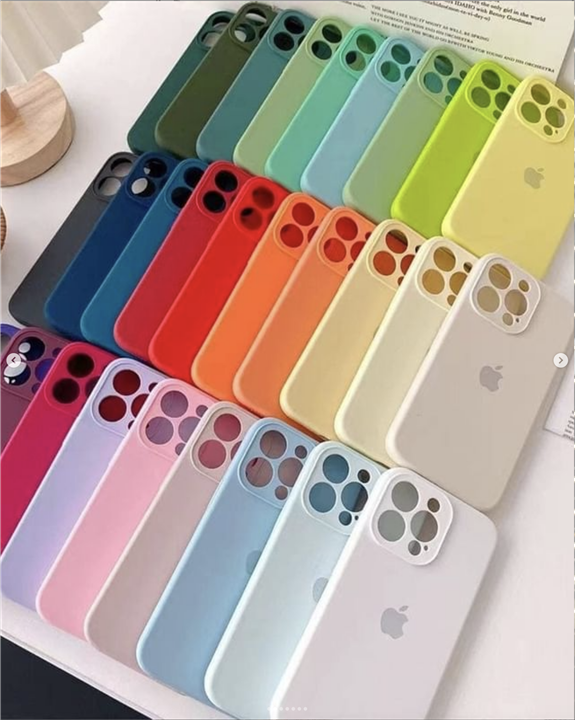 Silicone Case For Apple Iphone 12