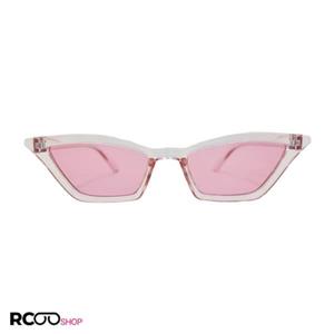 عینک آفتابی بچه گانه با فریم شیشه ای و گربه ای مدل 11-10