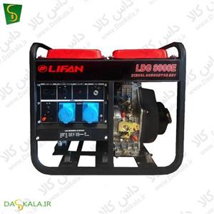 موتور برق 6.5 کیلووات دیزلی لیفان مدل LDG8000E