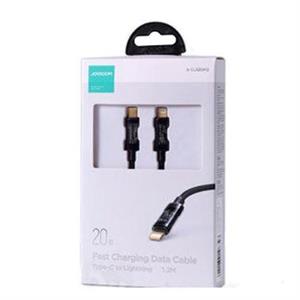 کابل لایتنینگ به تایپ سی JOYROOM مدل S-CL020A12 طول 1.2 متر توان 20 وات