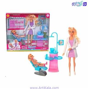 عروسک باربی دندان پزشک لوسی دفا مدل 8408
