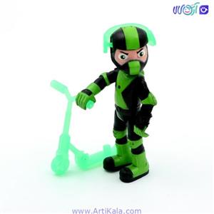 اکشن فیگور بن تن اسکوتر سوار