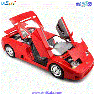 ماکت ماشین بوگاتی مقیاس 1:18 مدل Bugatti EB 110 