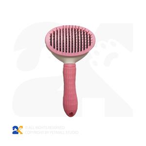 برس پلاستیکی با دکمه تخلیه مو مدل دیاموند کد 8391