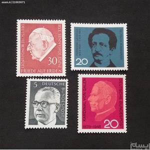 4 عدد تمبر آلمان- کد 2853