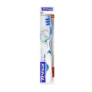 مسواک تریزا Pro White extra با برس متوسط 