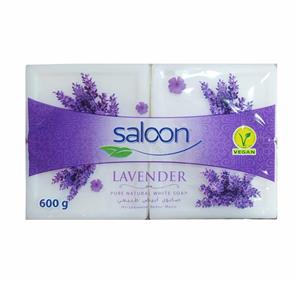 صابون رختشویی سالون saloon رایحه گل اسطوخودوس بسته ۴ عددی