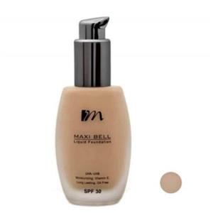 کرم پودر مکسی بل (Maxi Bell) مدل llv شماره 202 حجم 35 میلی لیتر