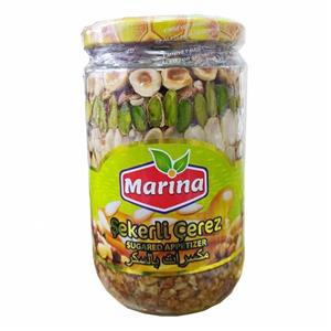 معجون مقوی ترکیب انواع مغز خشکبارها مارینا Marina وزن 720 گرم (ترکیه)