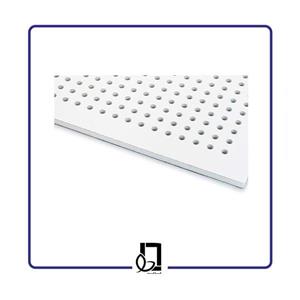 تایل آکوستیک پانچ دایره ای 8/18 روکش PVC فلیس مشکی