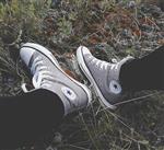 کتانی کانورس آل استار ۱۹۷۰ ساقدار طوسی Converse all star 1970 high gray