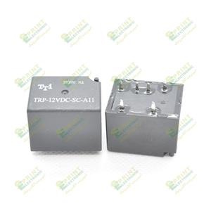 رله 12 ولت 6 پایه 30 آمپر ماشینی TTI TRP-12VDC-SC-A11