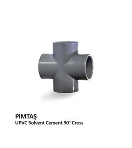 چهارراهی چسبی UPVC پیمتاش (PIMTAS) ترکیه