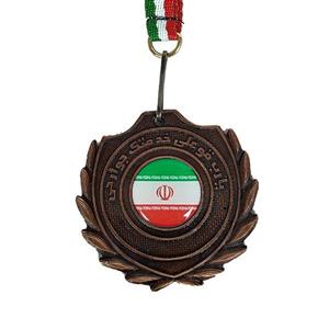 مدال برنز قهرمانی طرح برج میلاد