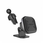 پایه نگهدارنده آهنربایی پرودو - نقره ایPorodo Magnetic Car Mount (Air Vent + Stick-On Holder)