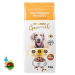 غذای خشک سگ بالغ اورلاندو گورمت با طعم مرغ Orlando gourmet reich an geflugel وزن ۳ کیلوگرم