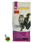 غذای خشک گربه بالغ مفید مولتی کالر با طعم مرغ Mofeed multi color chicken وزن ۲ کیلوگرم