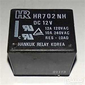 4 عدد رله 12 ولت 10 آمپر رو بردی  HR اورجینال کره