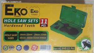 مجموعه 11 عددی مته گردبر اکو با کیف و متعلقات