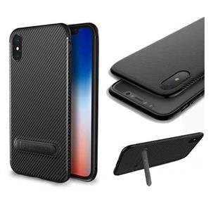 گارد کربنی پایه دار آیفون X مارک Totu Design