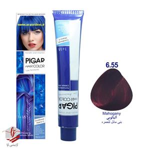 رنگ مو پیگار ۱۰۰ میل آلبالویی شماره ۶/۵۵
